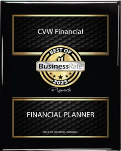 Best of BusinessRate 2025, CVW Financial, Financial Planner, Plymouth